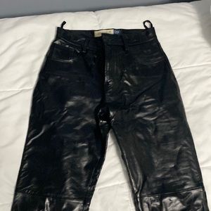 Gap Leather pants